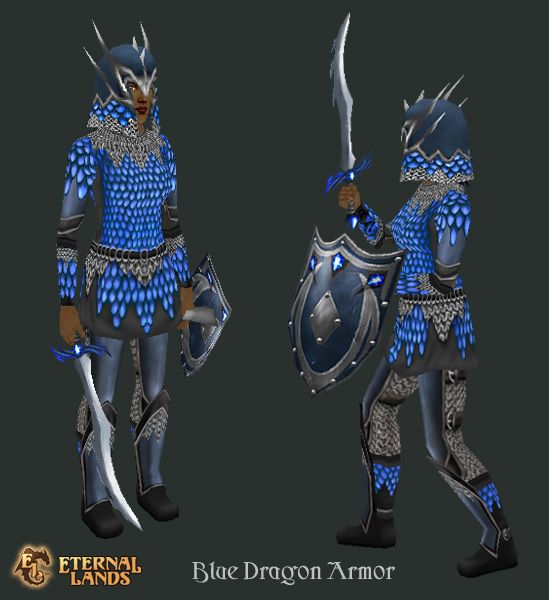 Blue Dragon Armor